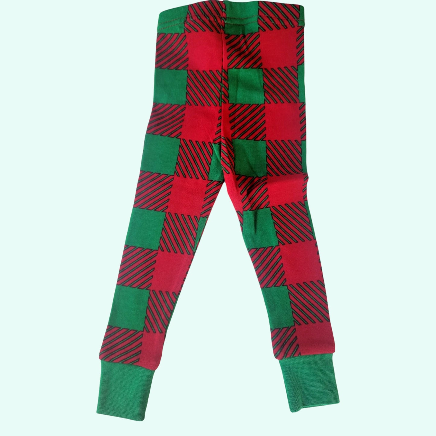 First Christmas Pajamas Red and Green Pajamas, Reindeer Pajamas, First Christmas Pajamas  Long Sleeve Boys Pajamas