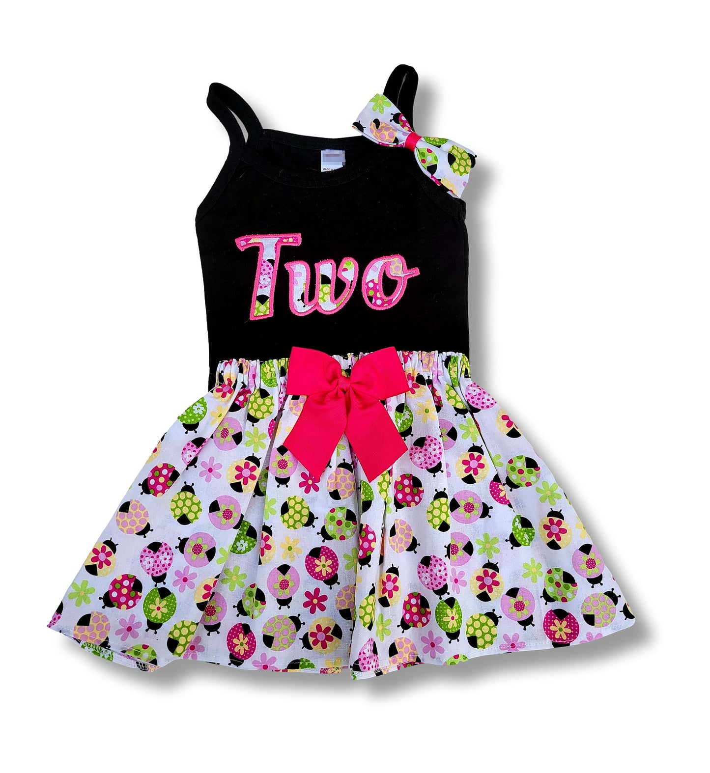 Ladybug second birthday outfit, Toddler ladybug skirt, Girls first birthday skirt shirt outfit, Ladybug outfit